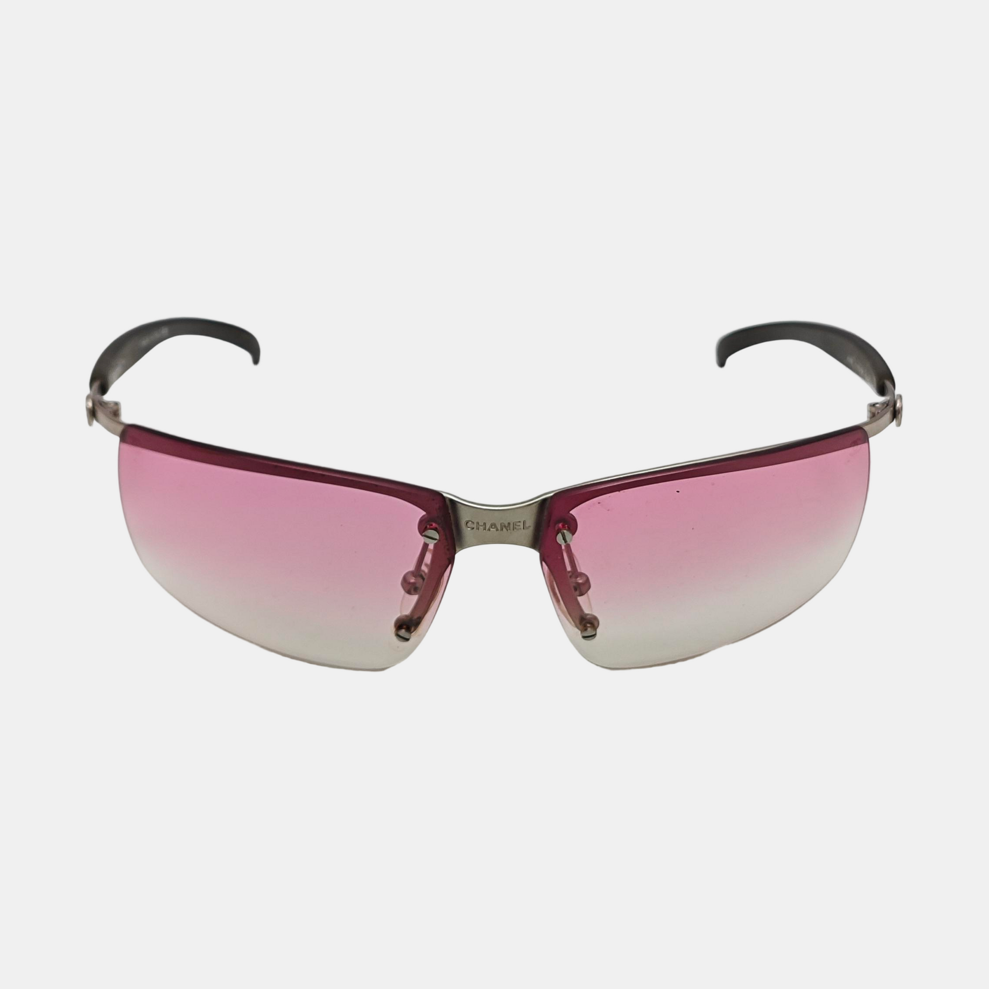 Metal Sunglasses Red