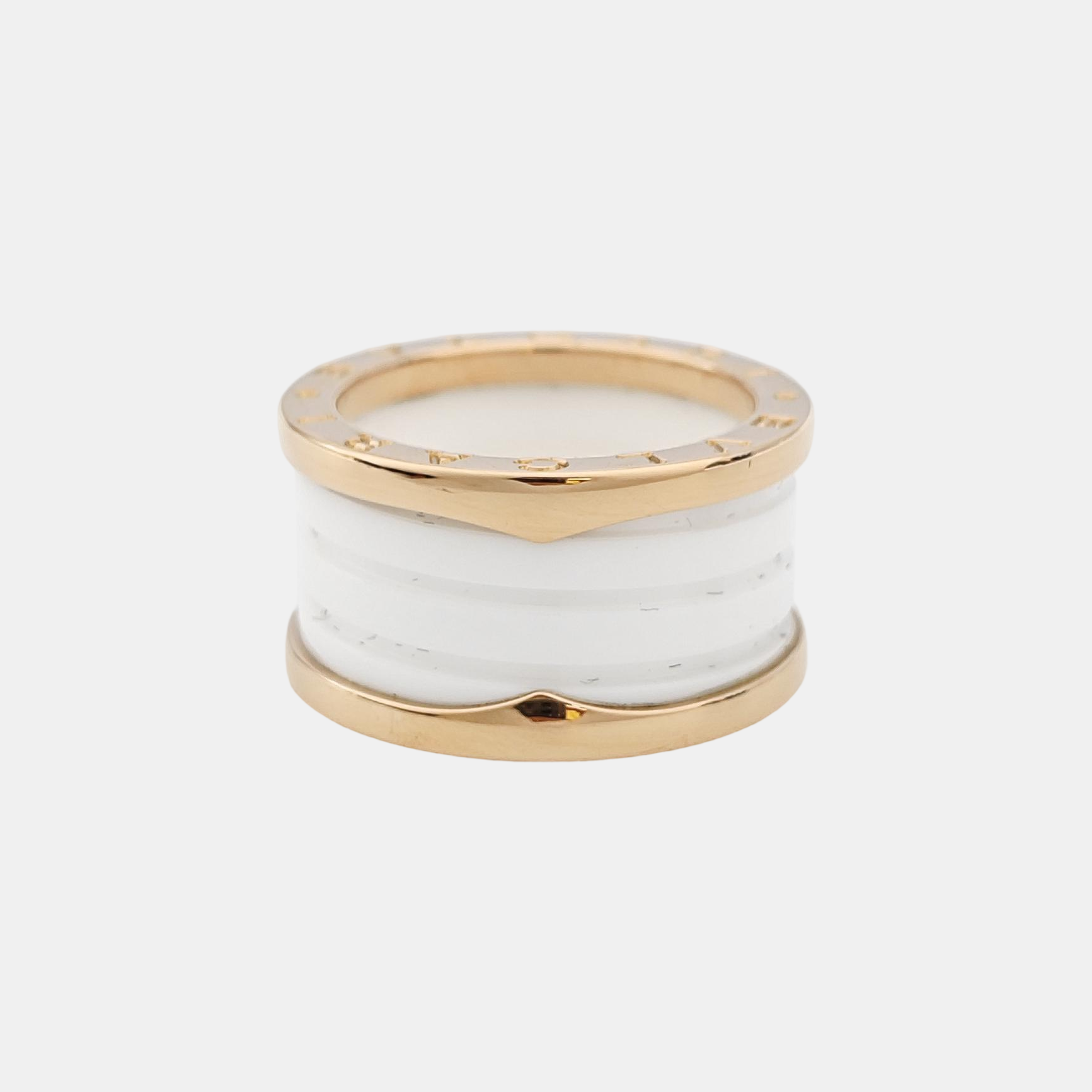 B.ZERO1 18k Rose Gold Ring EU 54