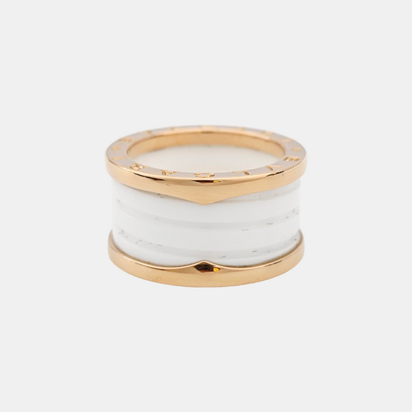 B.ZERO1 18k Rose Gold Ring EU 54