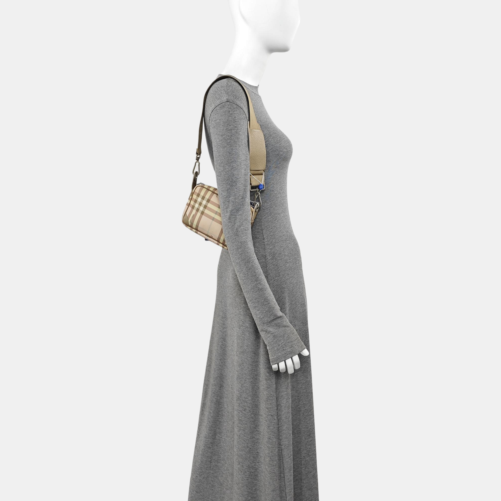Canvas Shoulder Bag Pink