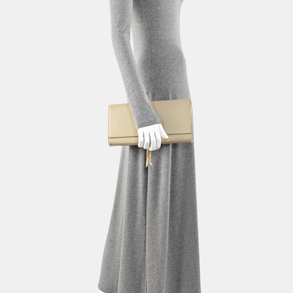 KATE Medium Calfskin Beige