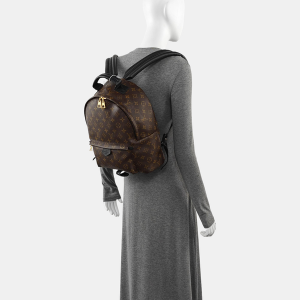 PALM SPRINGS MM Monogram Coated Canvas Brown