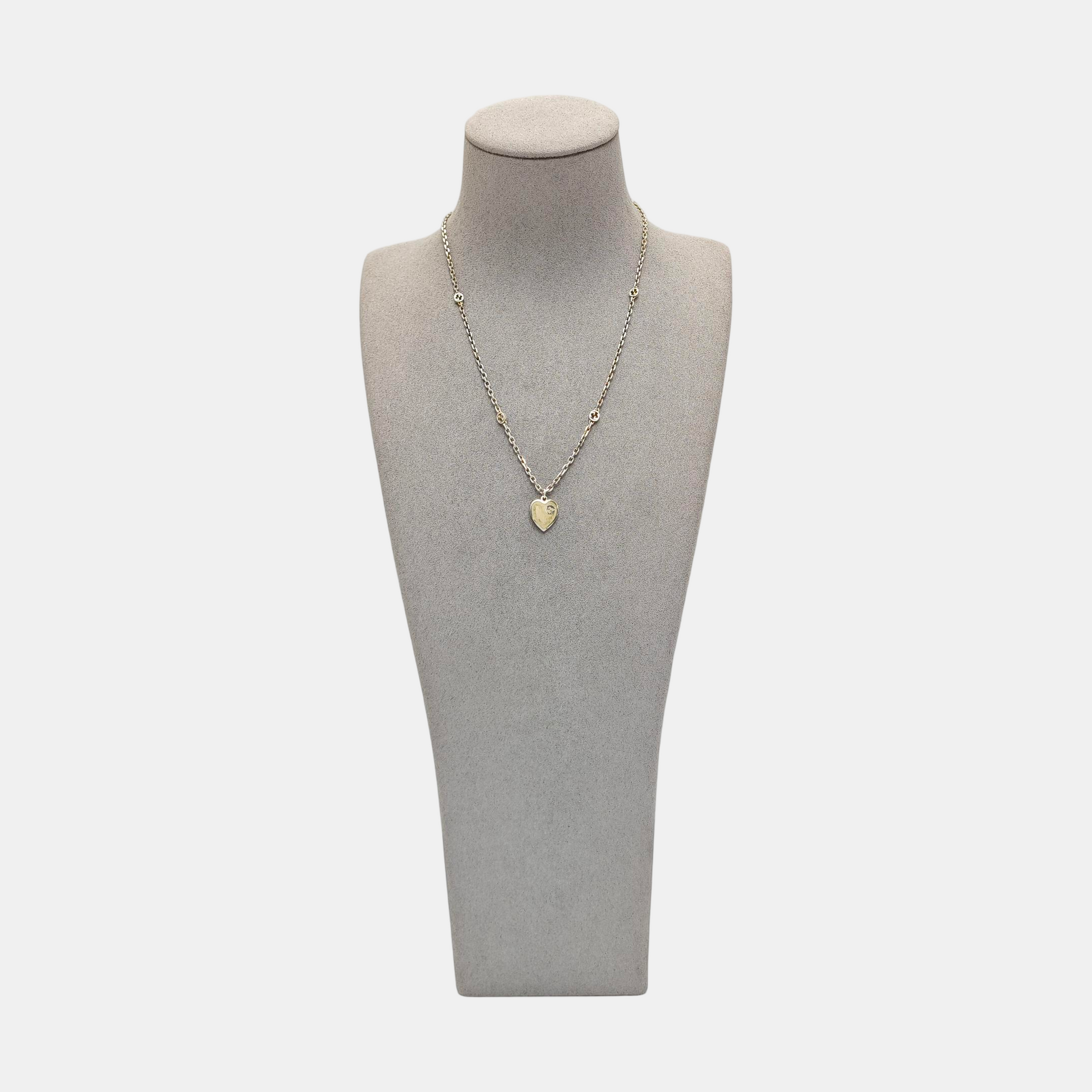 Interlocking G 925 Sterling Silver Necklace