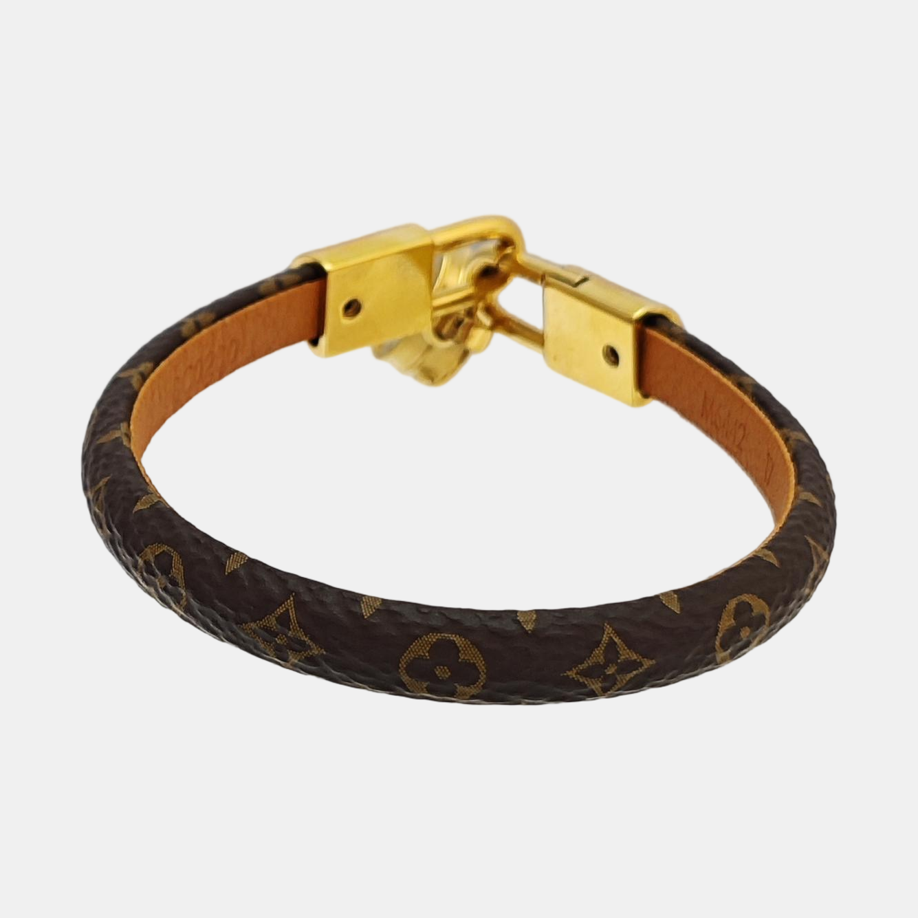 LV TRIBUTE Metal Brown Bangle