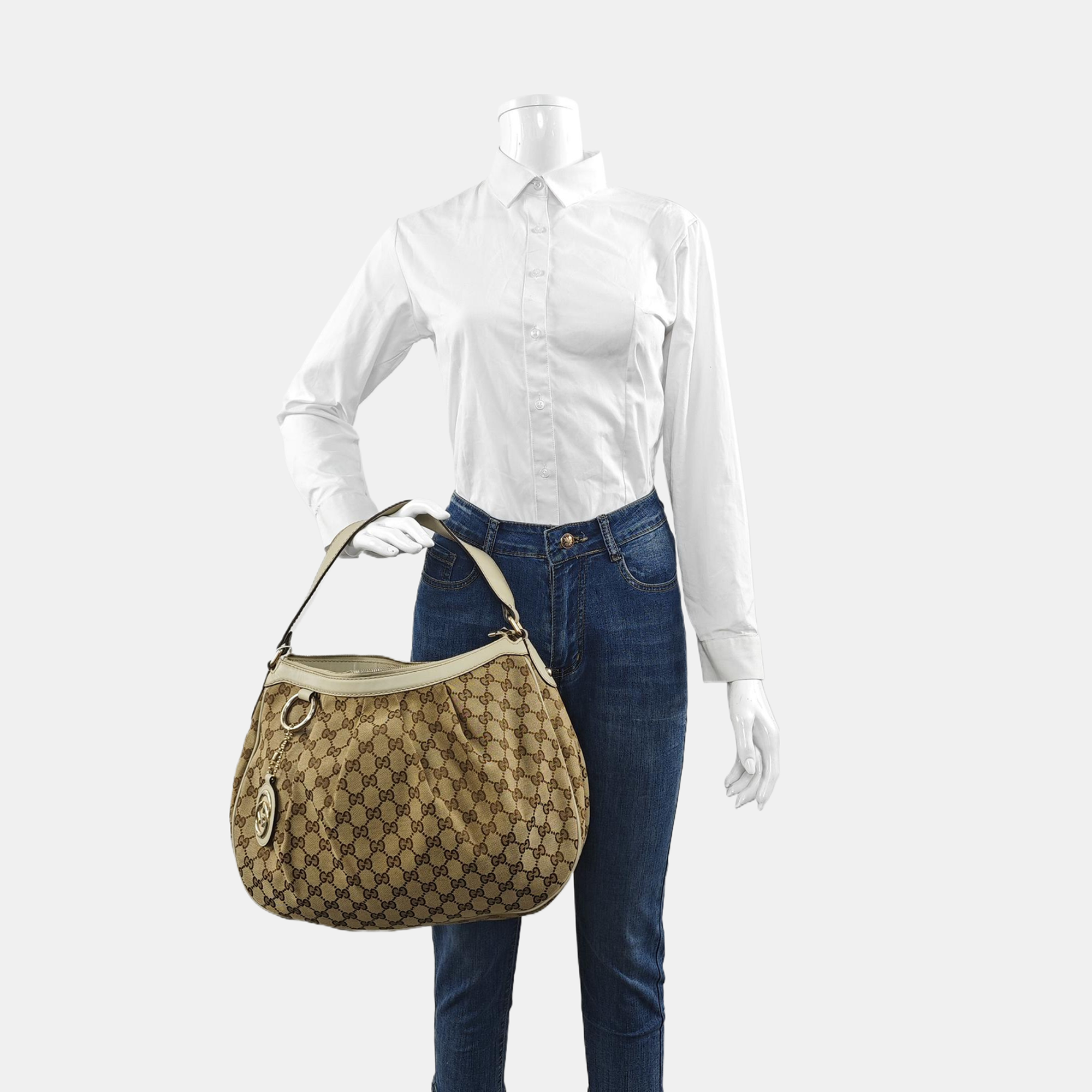 Sukey Monogram Canvas Brown