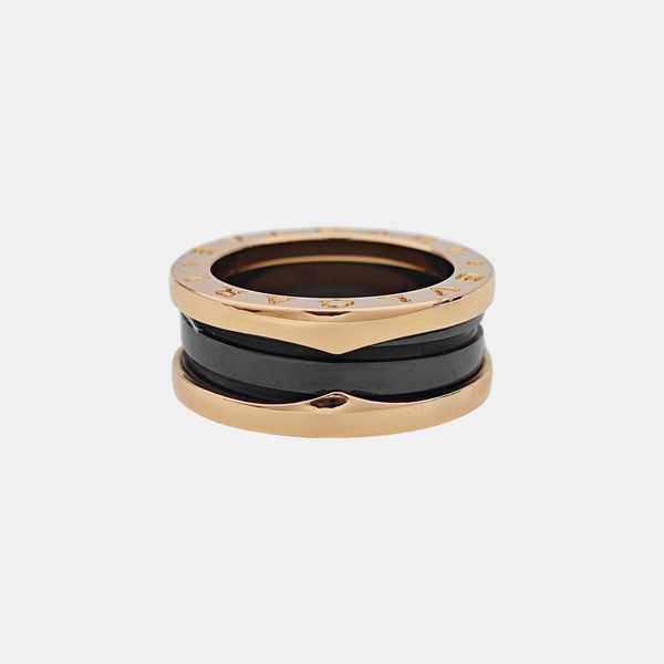 B.ZERO1 18k Rose Gold Ring EU 49