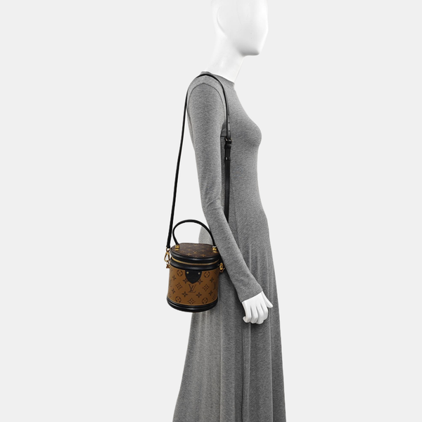 CANNES PM Monogram Coated Canvas Brown