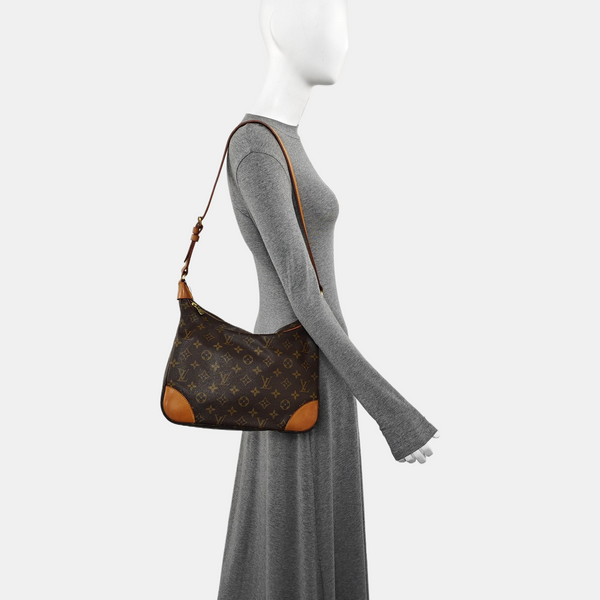 BOULOGNE Monogram Coated Canvas Brown
