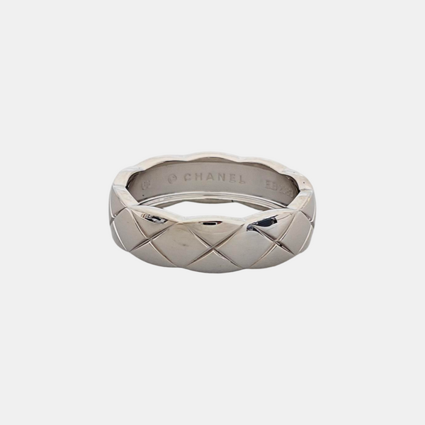 COCOCRUSH 18k White Gold Silver Ring EU 63