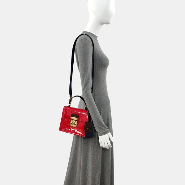 SPRING STREET Patent Leather Red