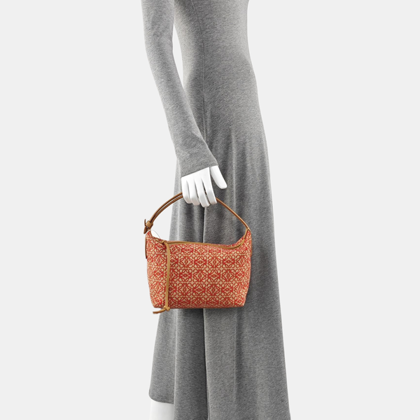 Monogram Canvas Top Handle Bag Red