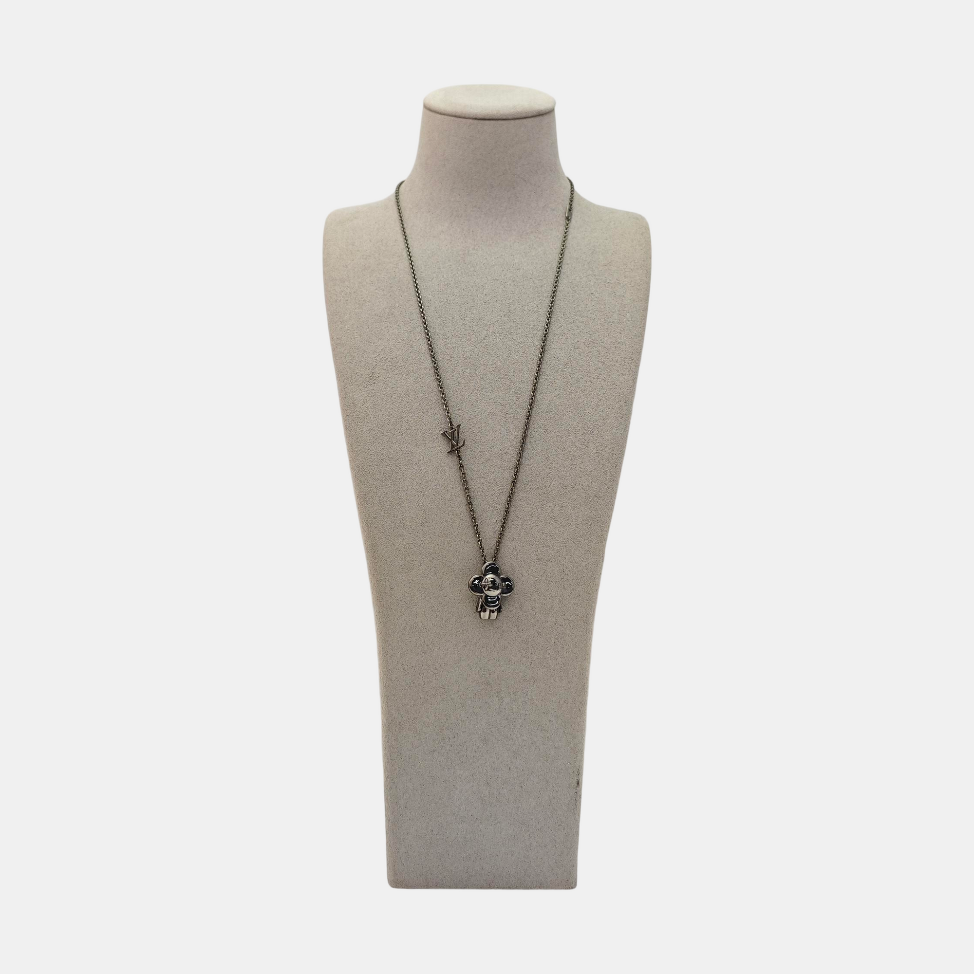 Brass Black Necklace