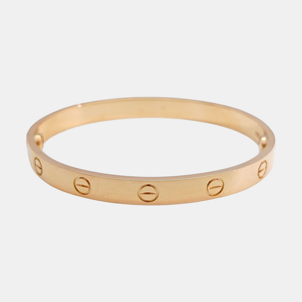 LOVE 18k Rose Gold Bangle