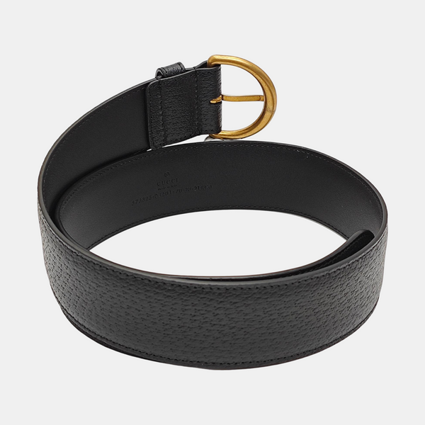 Leather Belt Black