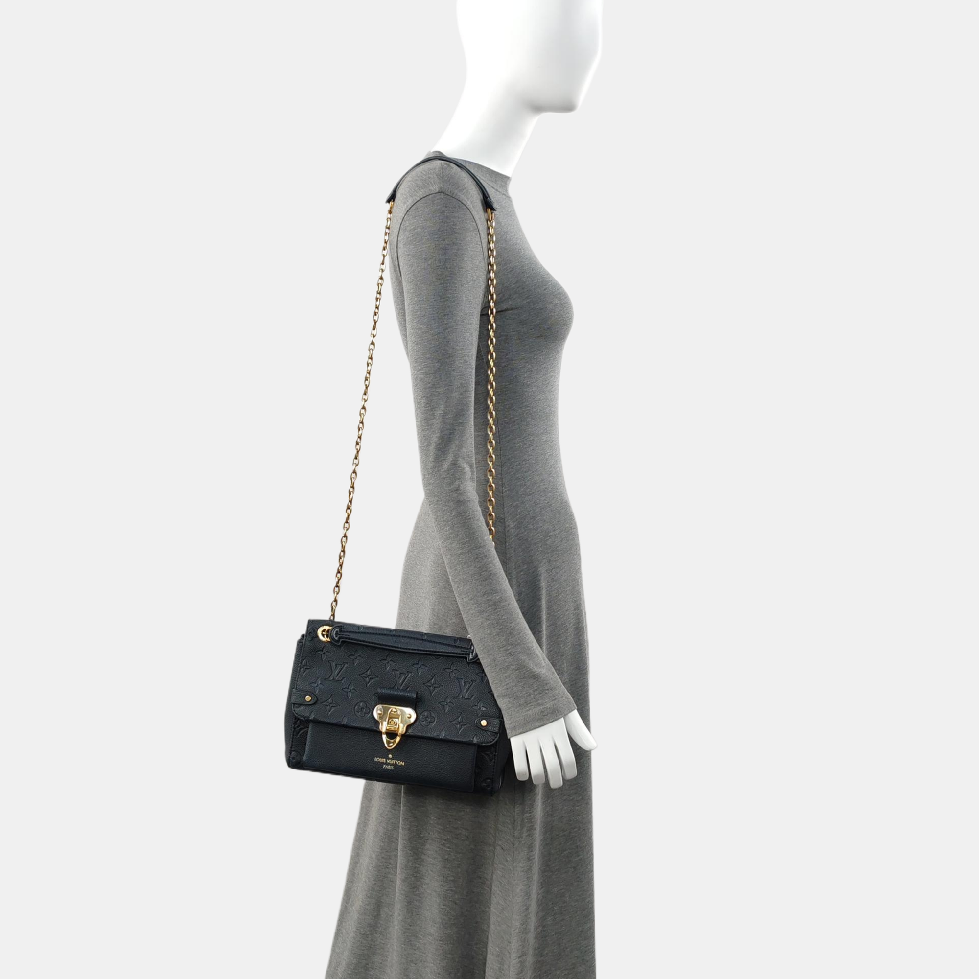 VAVIN PM Monogram Calfskin Black