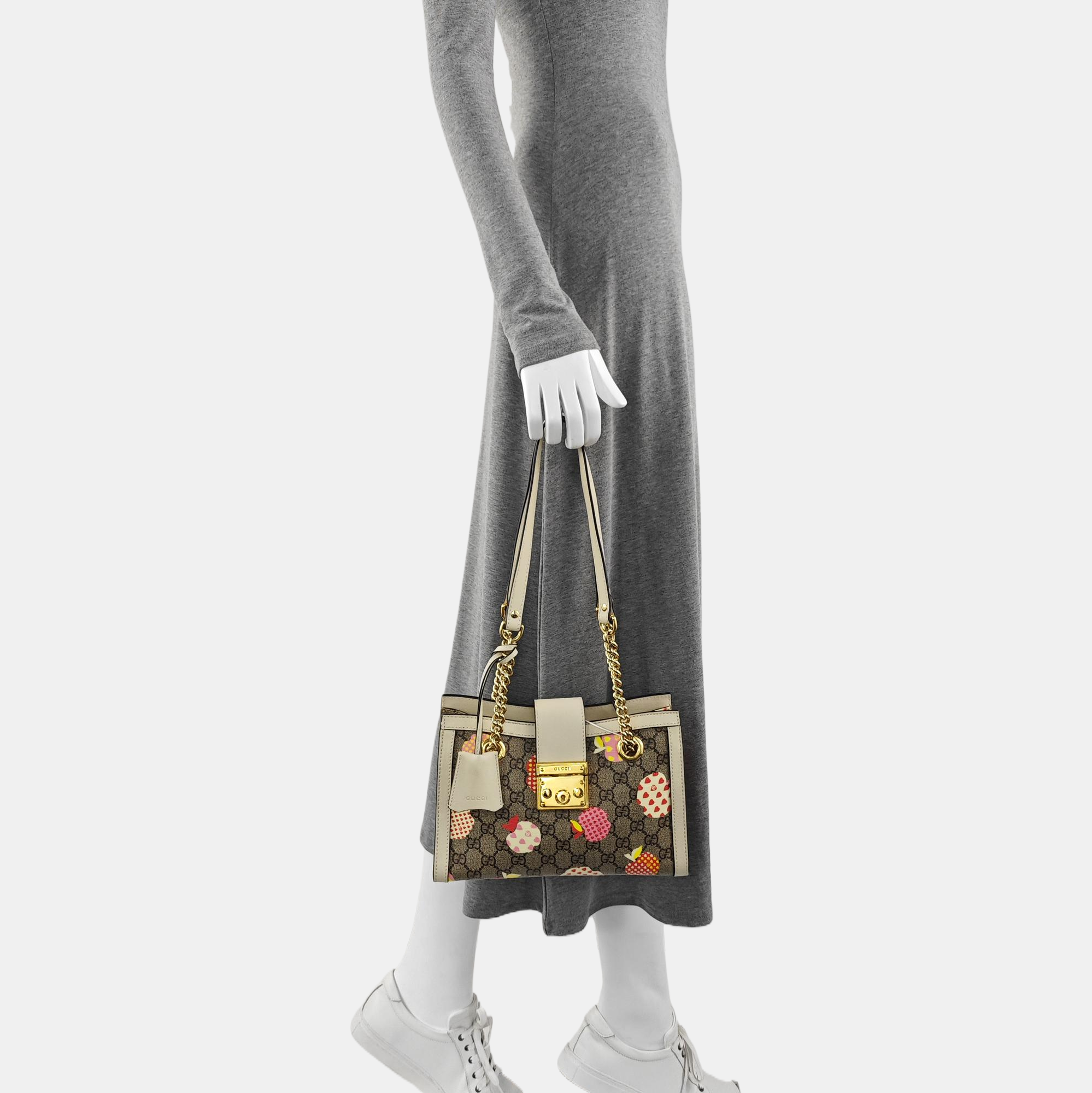 Padlock Small Monogram Coated Canvas Multicolor