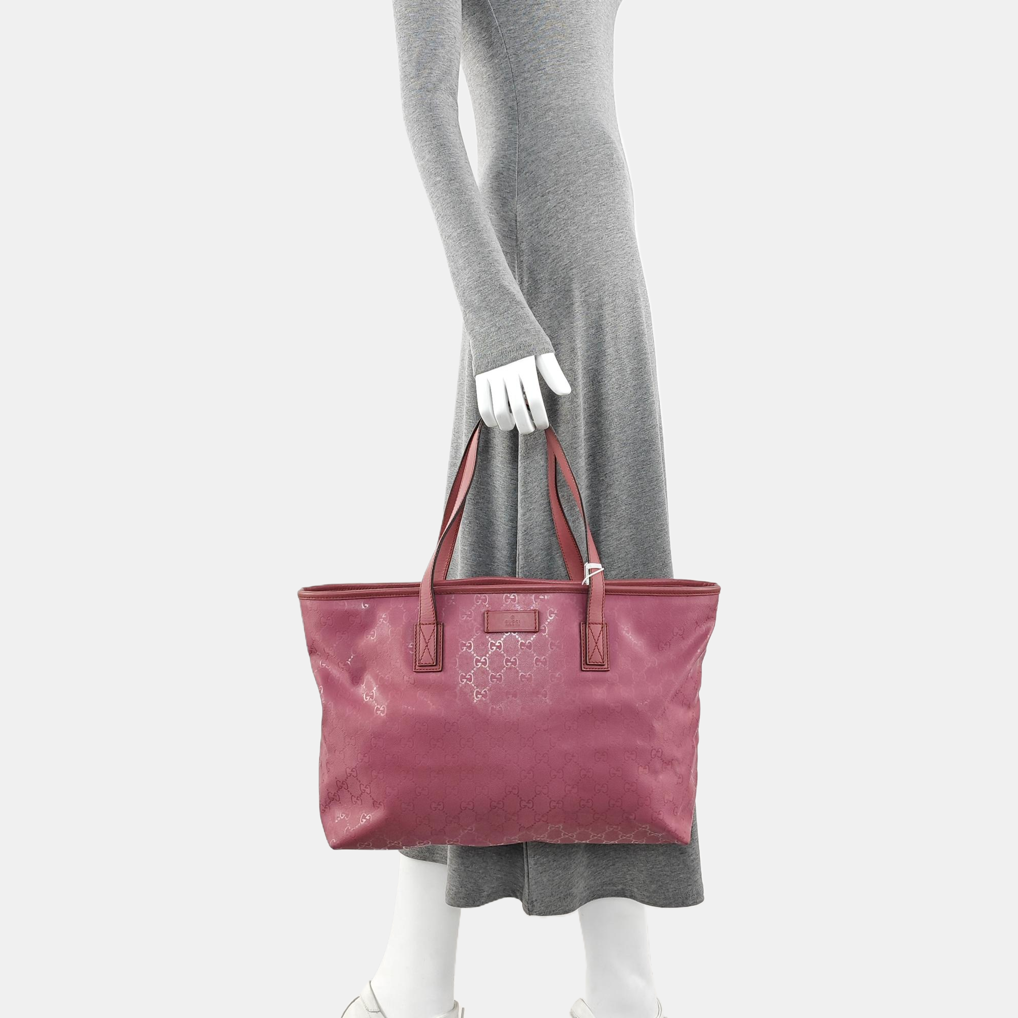 GG Imprime Monogram Coated Canvas Red