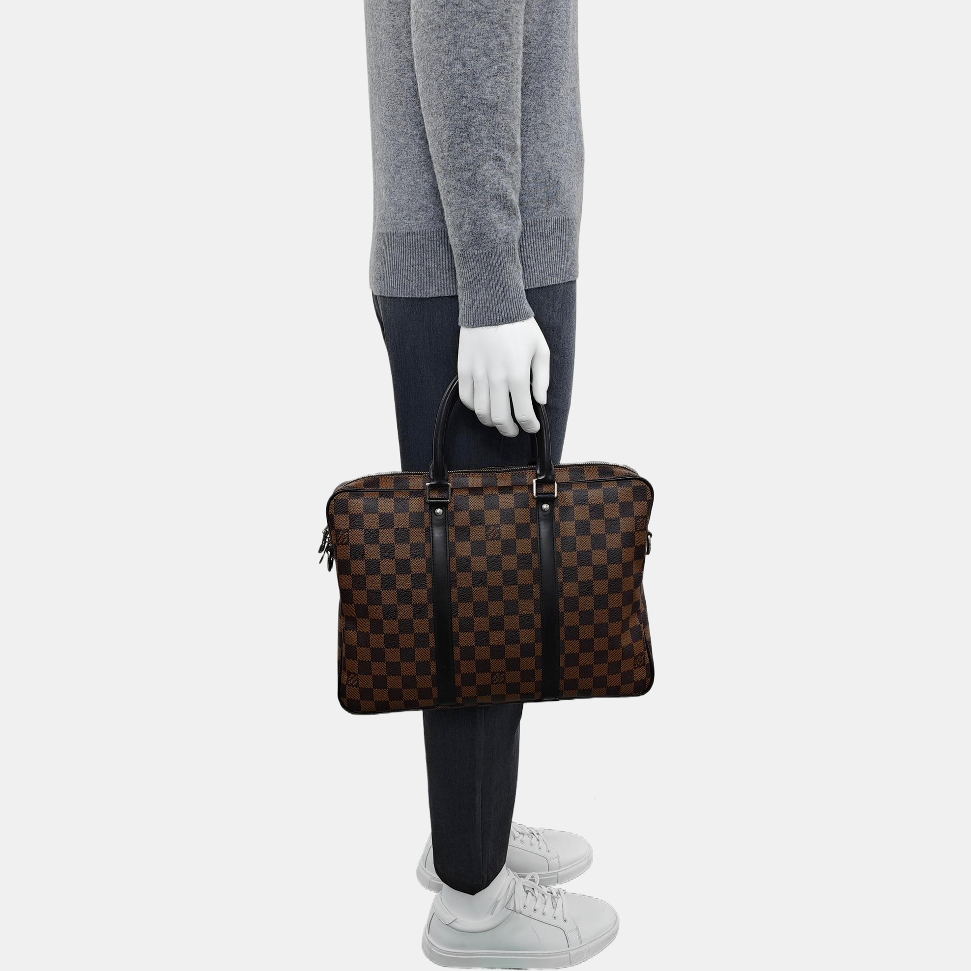 PORTE-DOCUMENTS PM Monogram Coated Canvas Brown