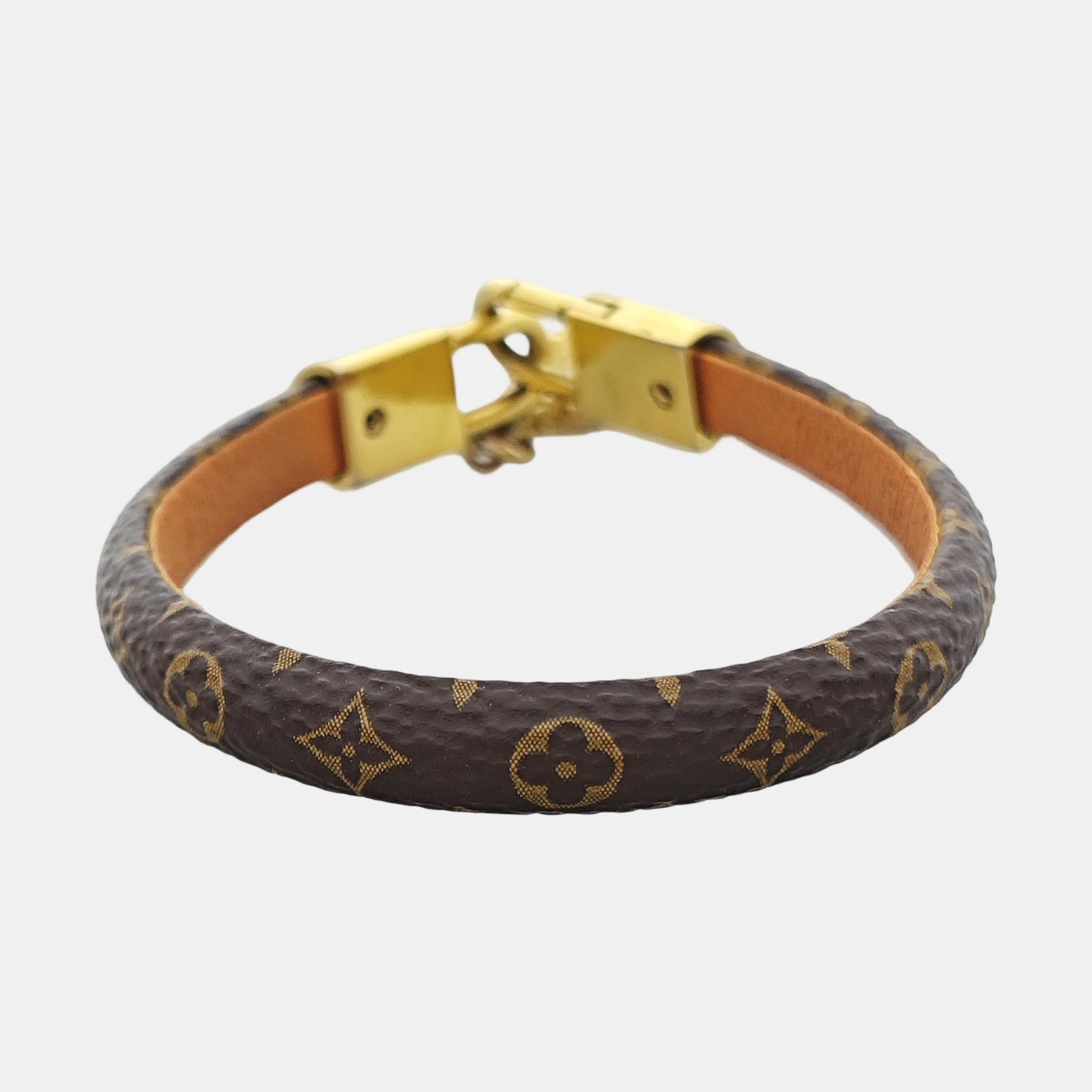 ALMA Leather Brown Bangle