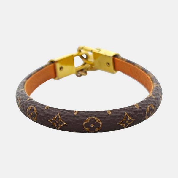 ALMA Leather Brown Bangle