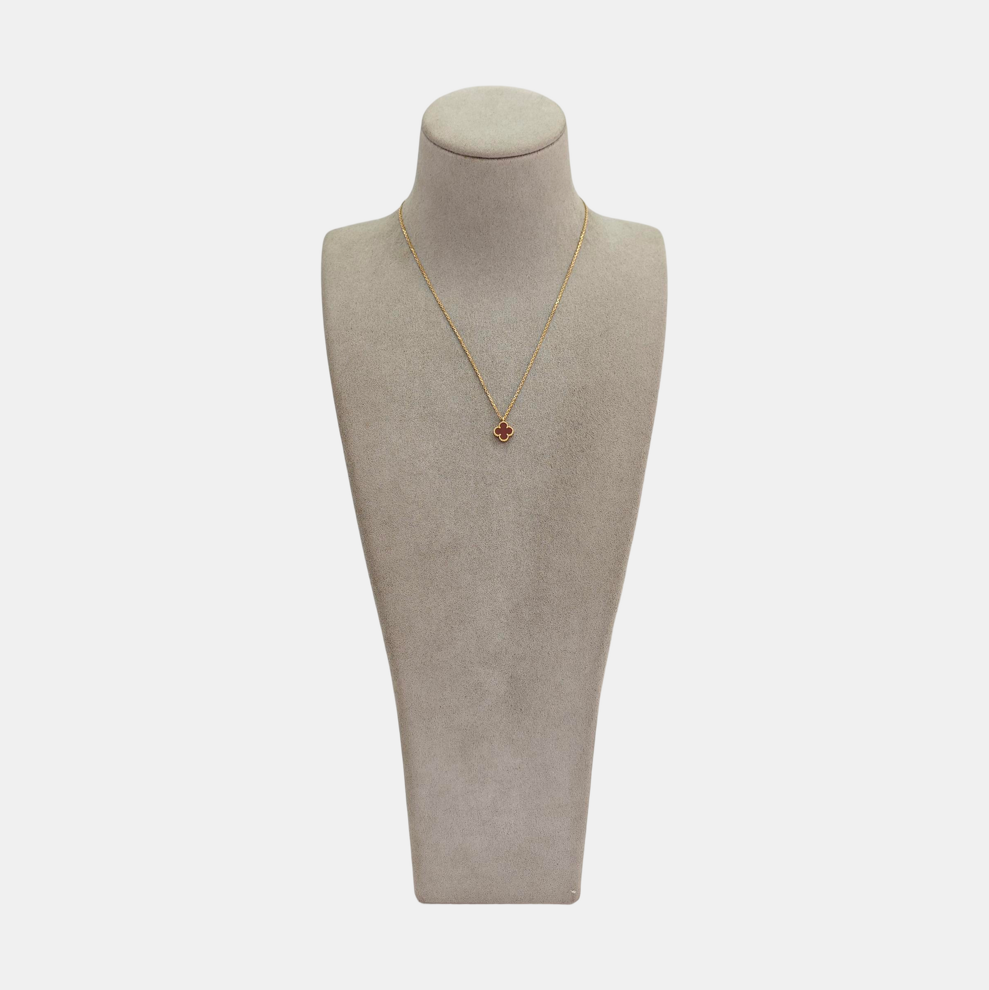 Sweet Alhambra 18k Rose Gold Necklace