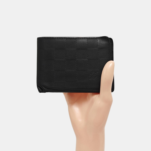 Damier Graphite Calfskin Wallet Black