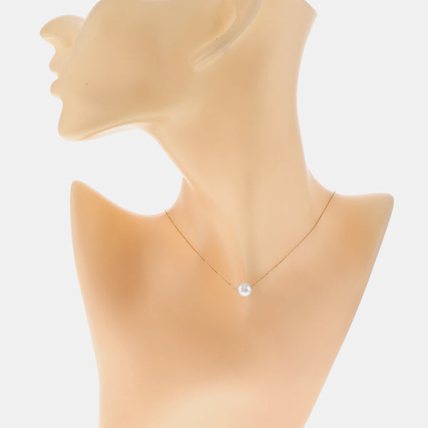 Streched 18k Gold Necklace