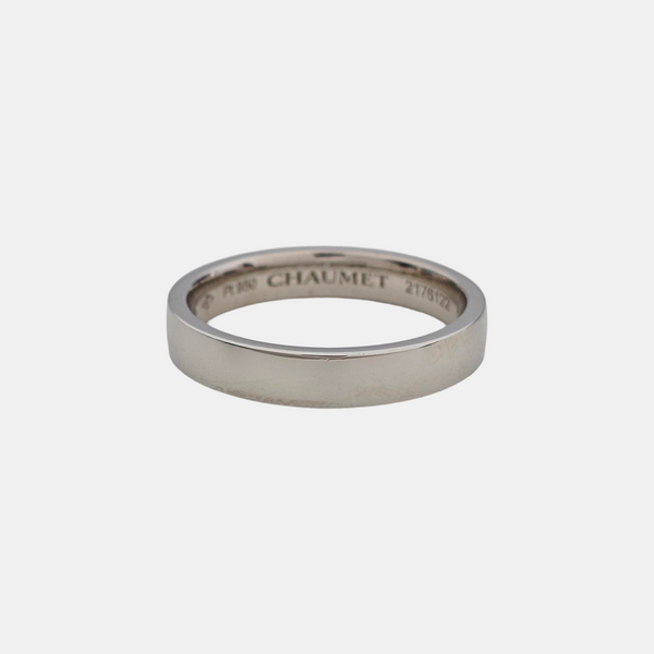 LES ÉTERNELLES Platinum 950 Silver Ring EU 54