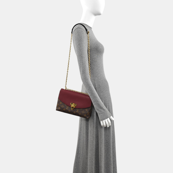 SAINT PLACIDE Monogram Coated Canvas Brown