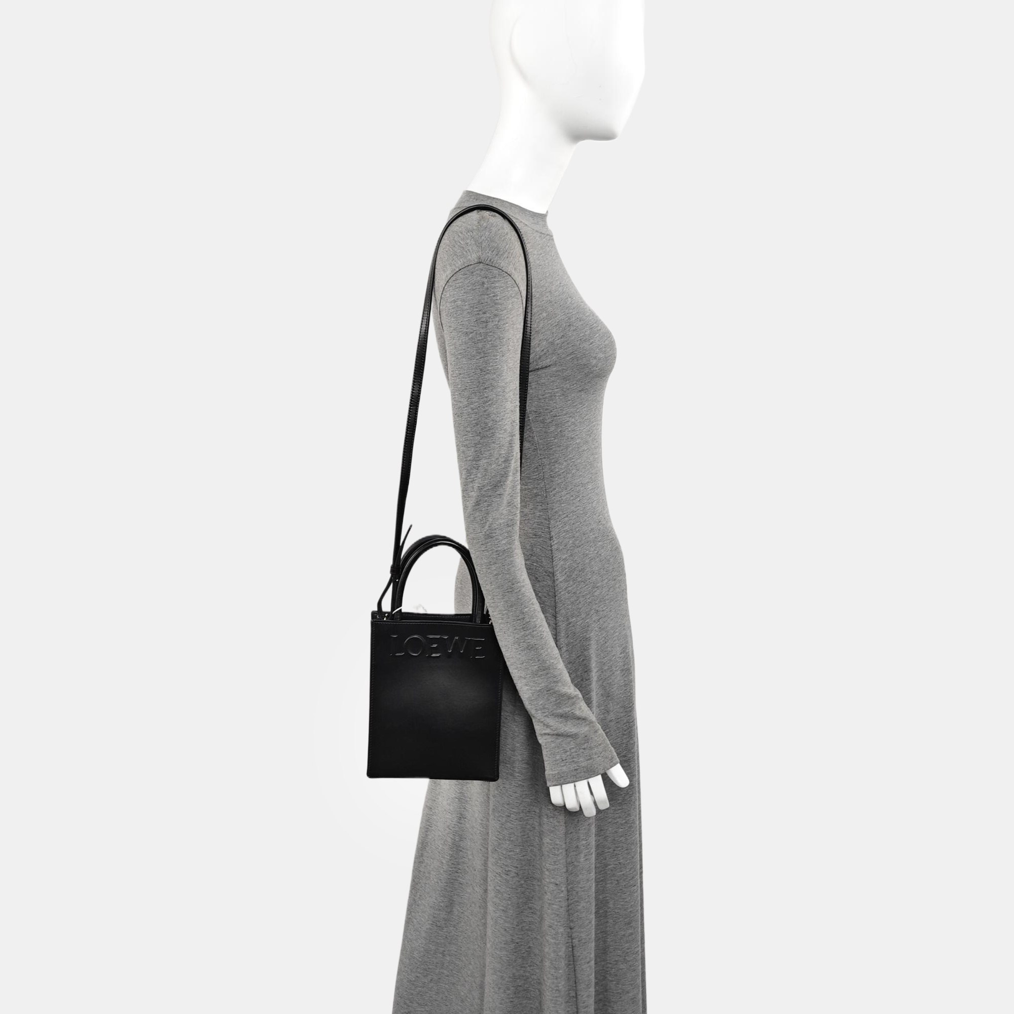 Calfskin Tote Bag Black