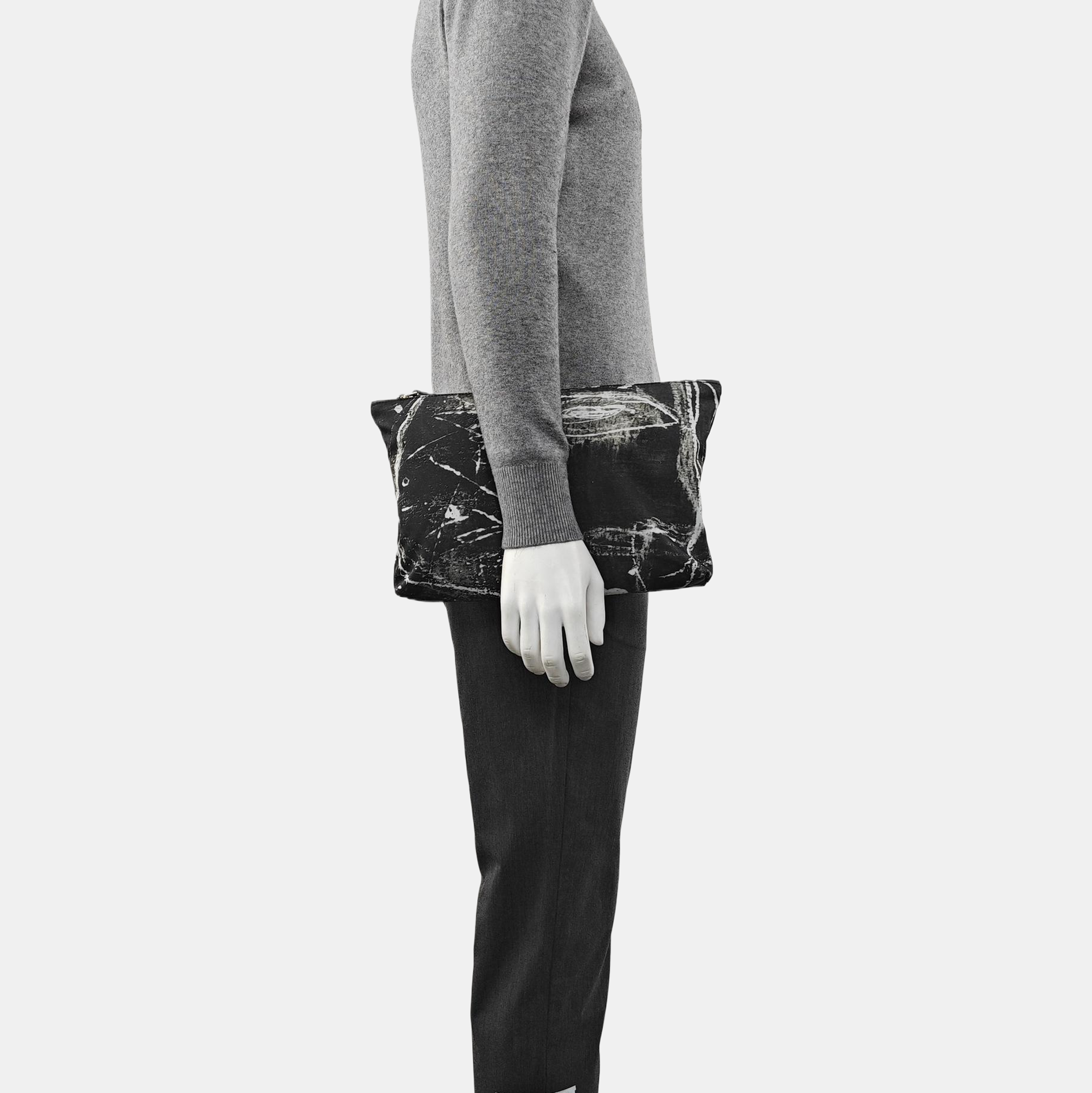 Fabric Clutch Black