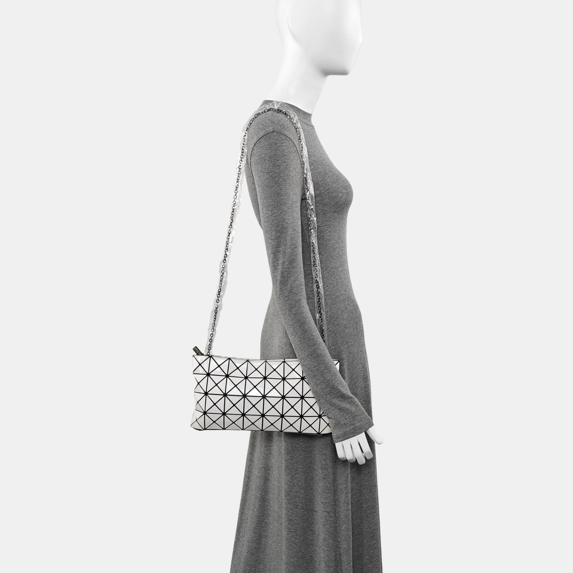 Special Material Shoulder Bag White