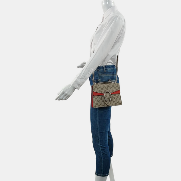Authenticated pre-owned  Dionysus Mini Monogram Coated Canvas Beige - Shoulder Bag at Looply