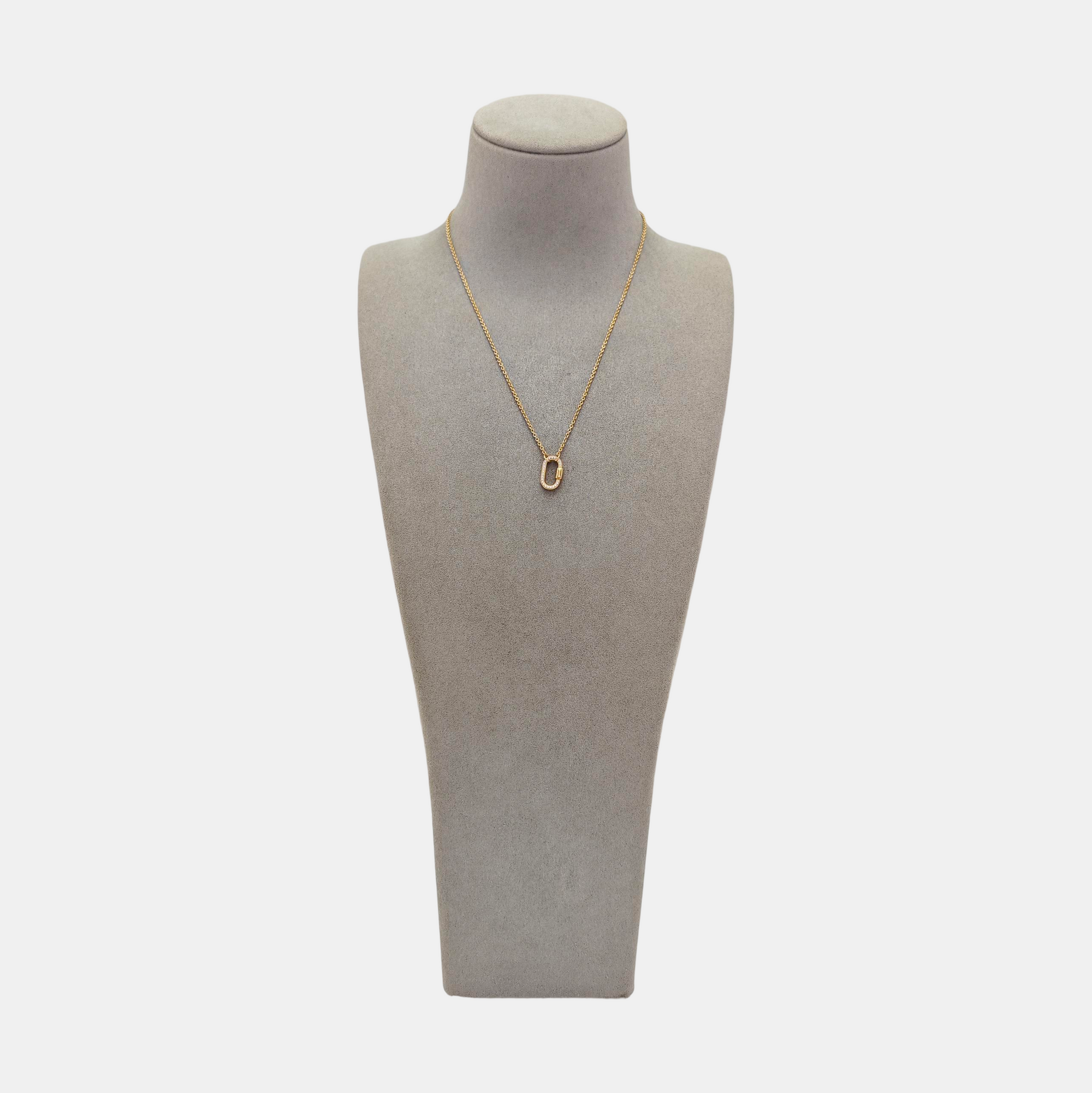 925 Sterling Silver Gold Necklace
