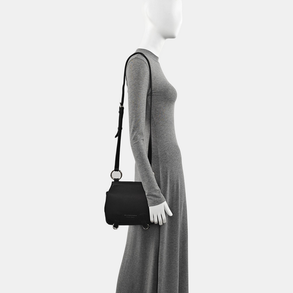 Calfskin Crossbody Bag Black