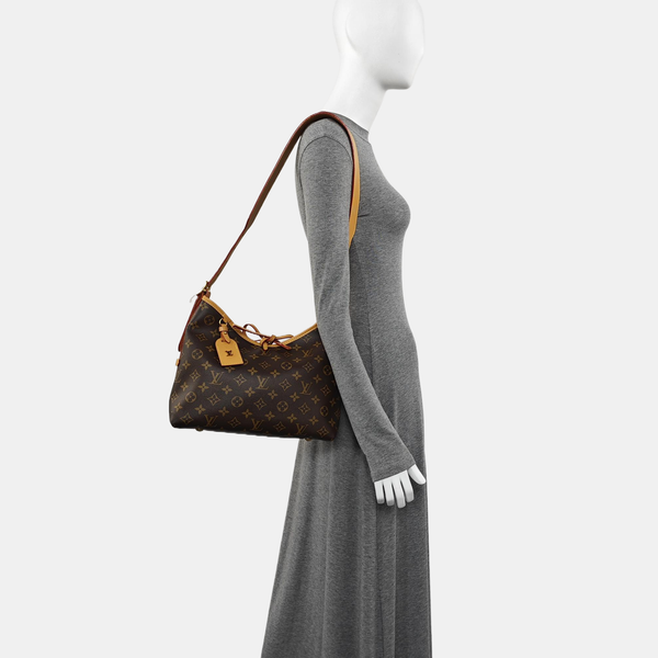 CARRYALL PM Monogram Coated Canvas Brown
