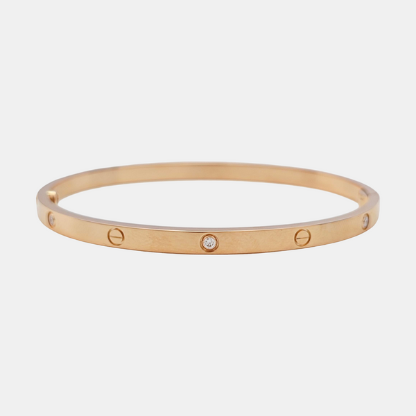 LOVE 18k Rose Gold Bangle