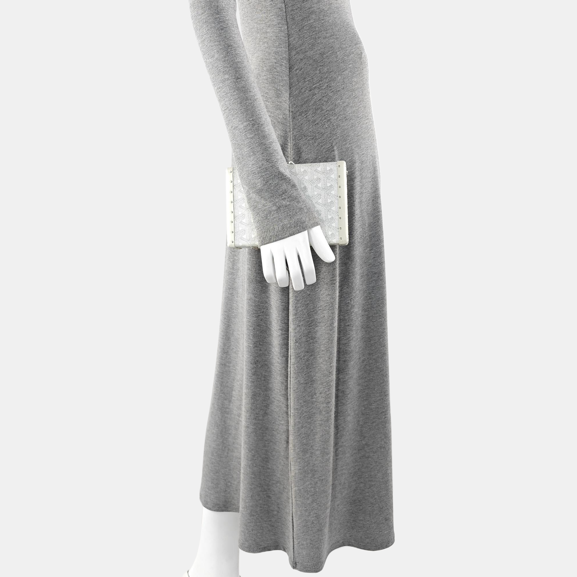 Coated Canvas Shoulder Bag White
