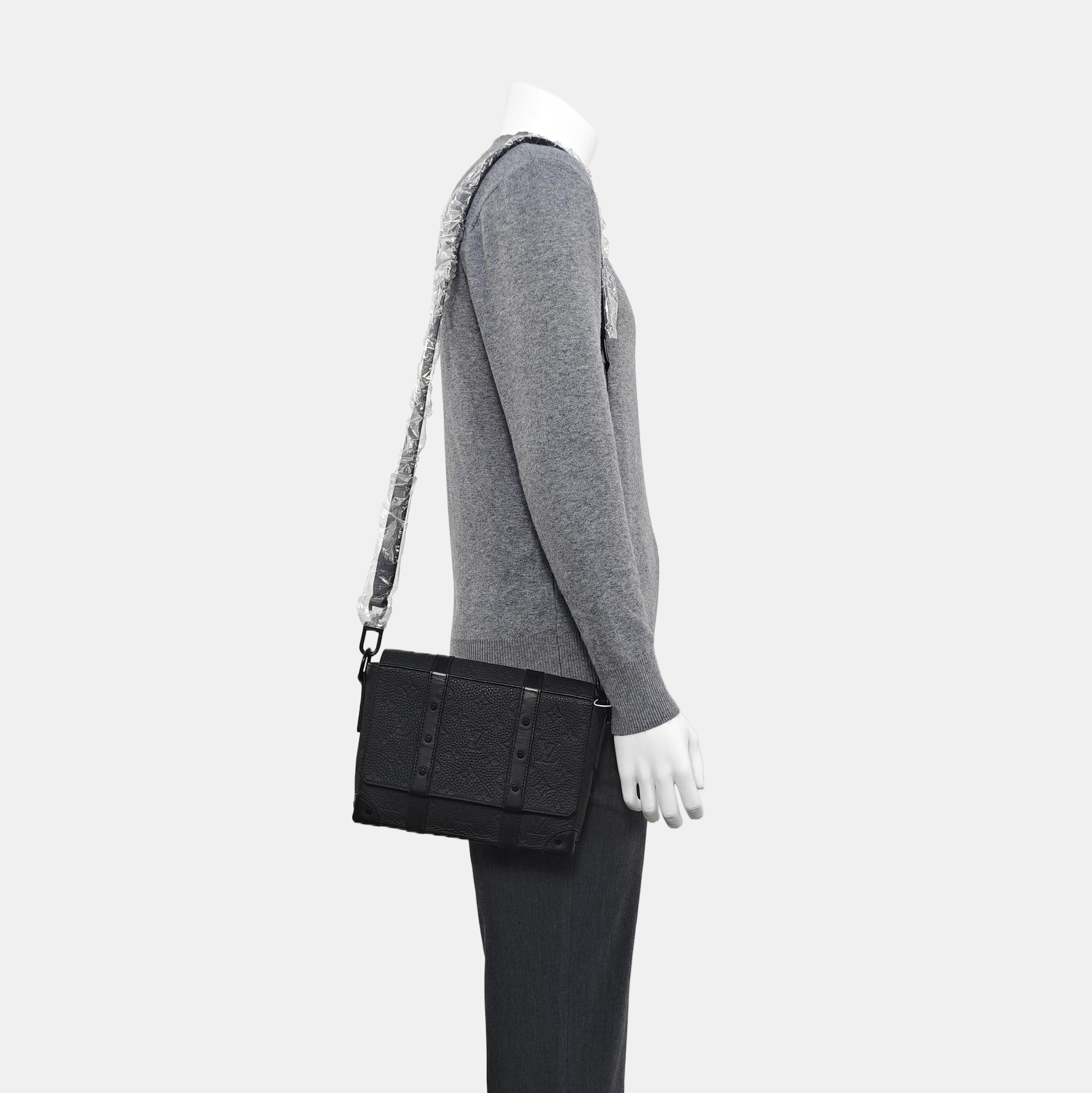 TRUNK PM Calfskin Black