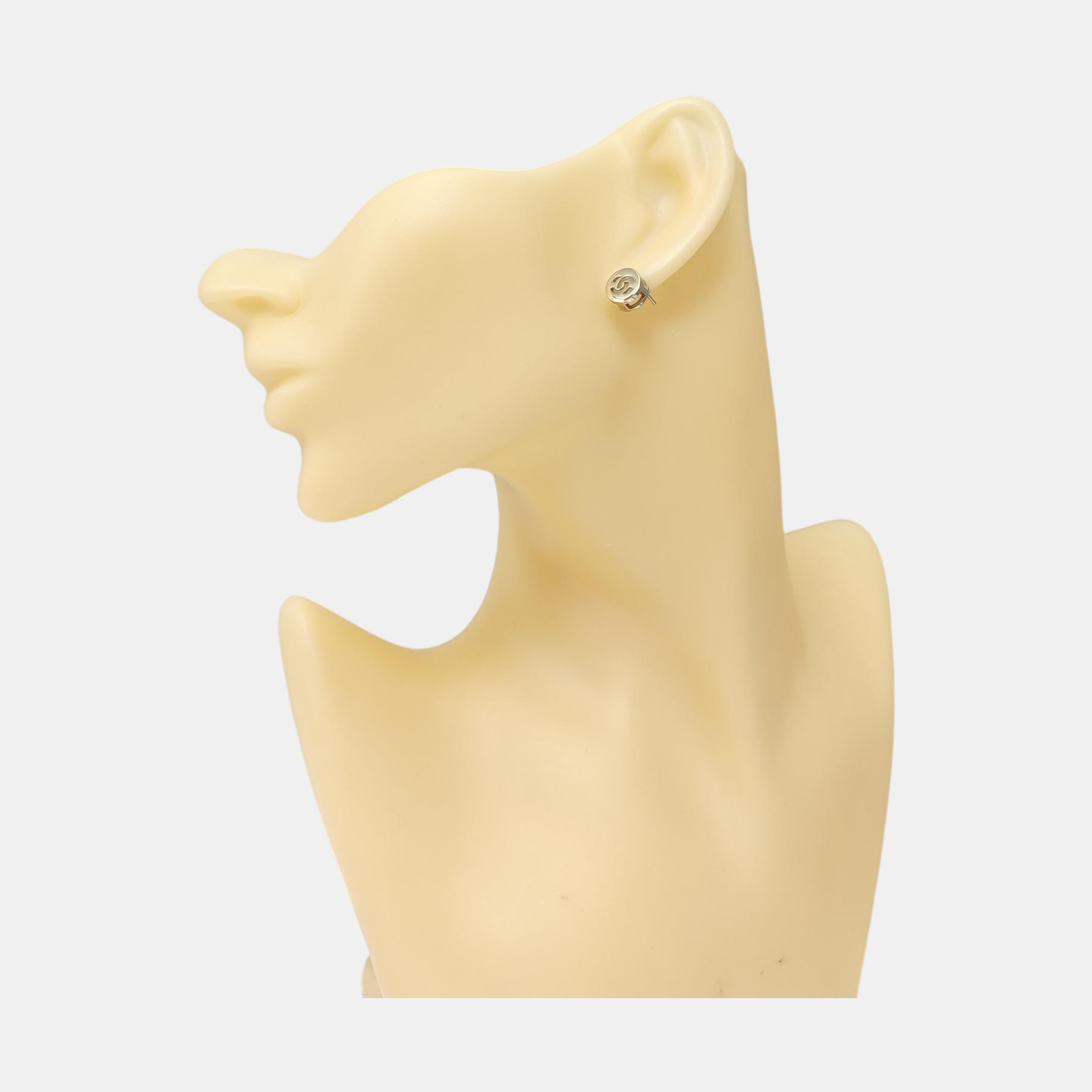 Metal Gold Stud Earrings