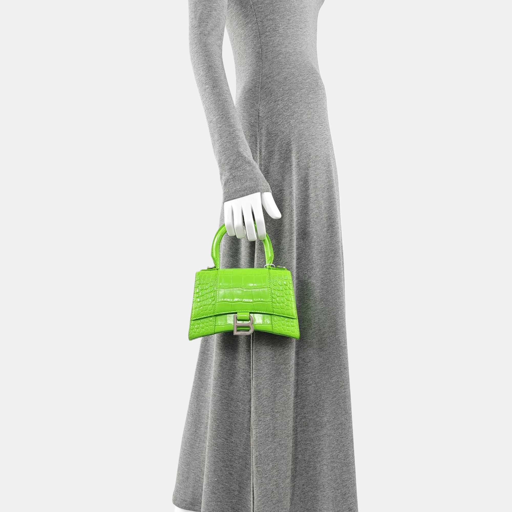 Hourglass XS Calfskin Green