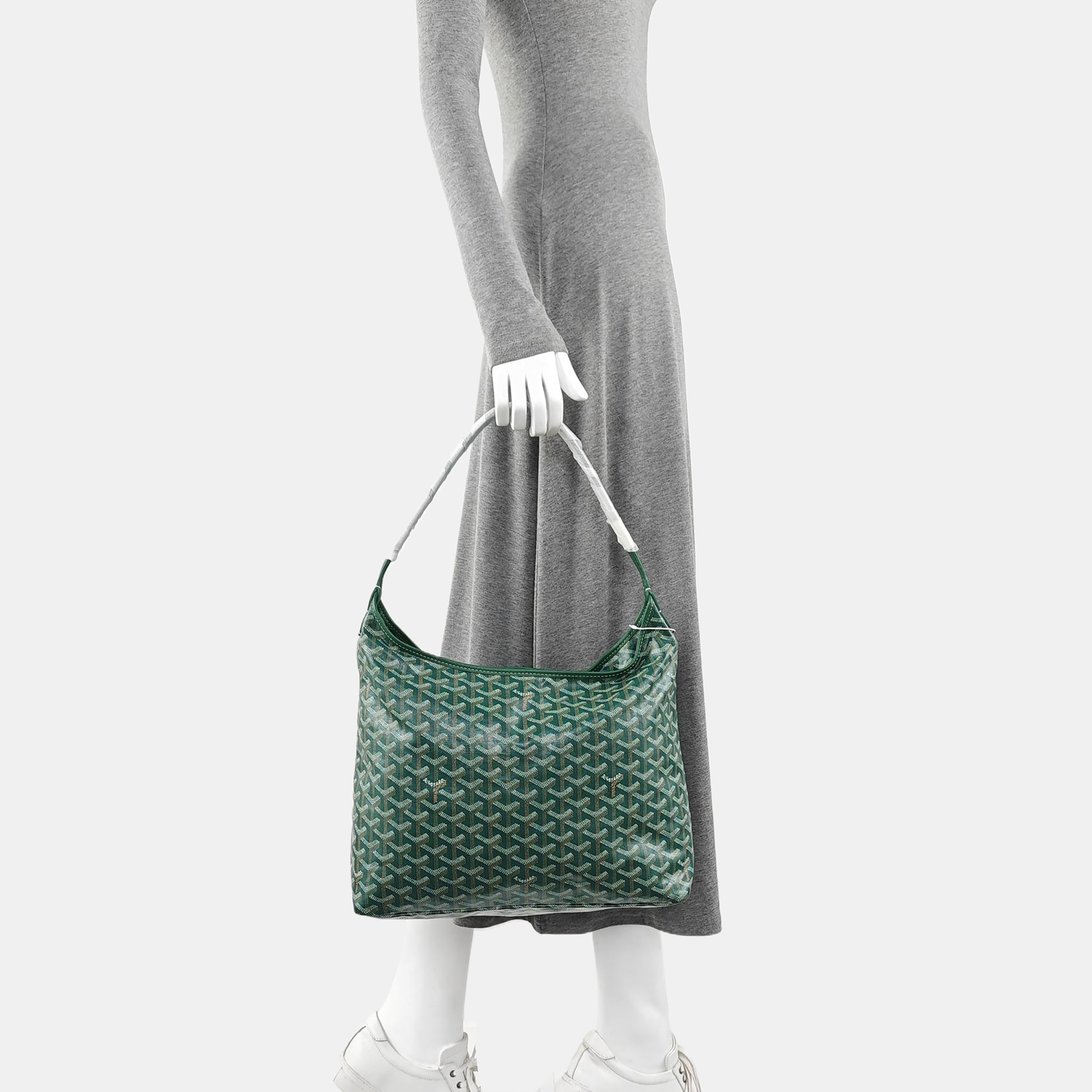Hobo Coated Canvas Green