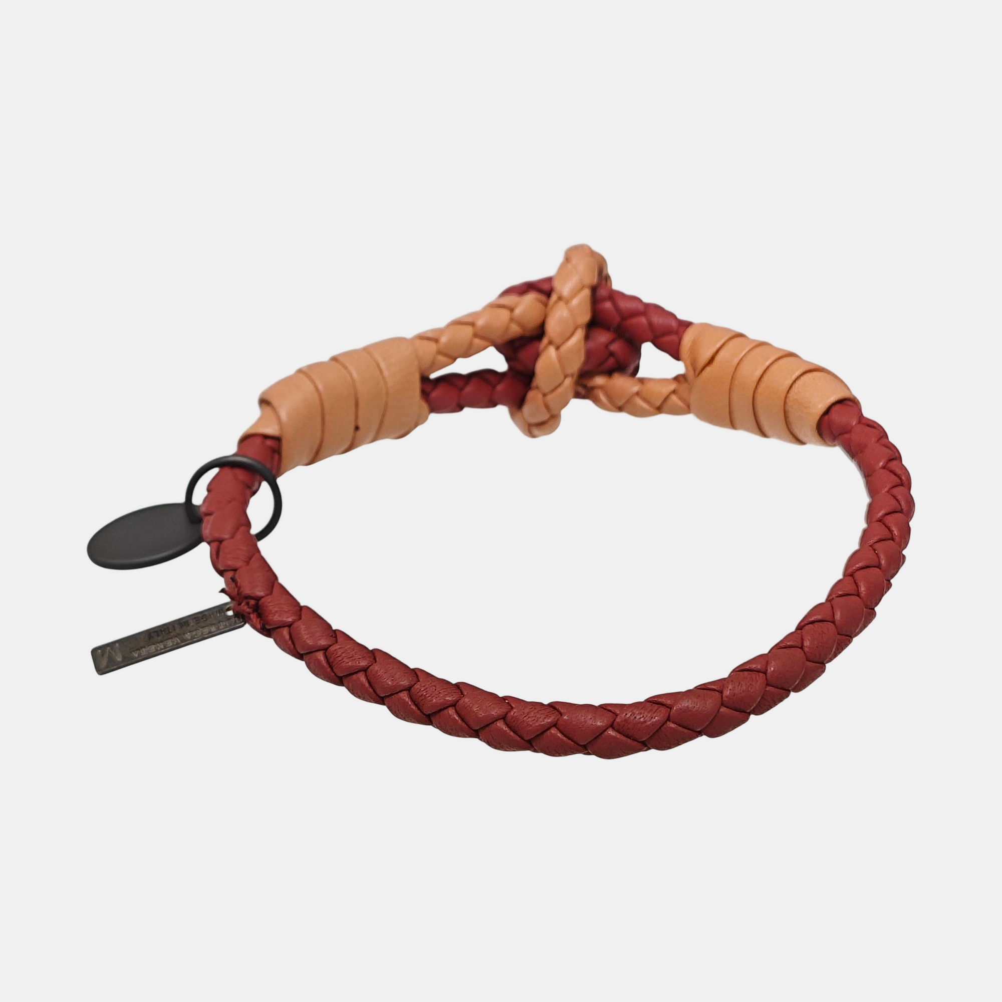 Leather Pink Bangle