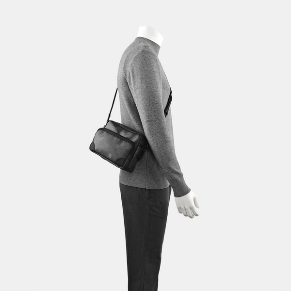 NIL Damier Graphite Coated Canvas Black