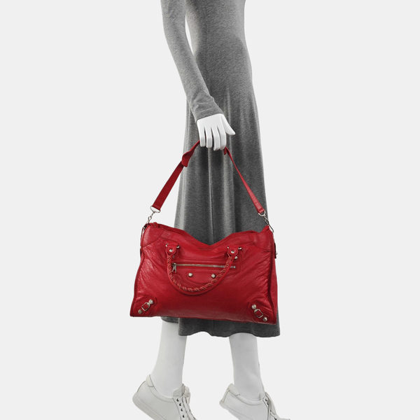 Classic City Lambskin Red