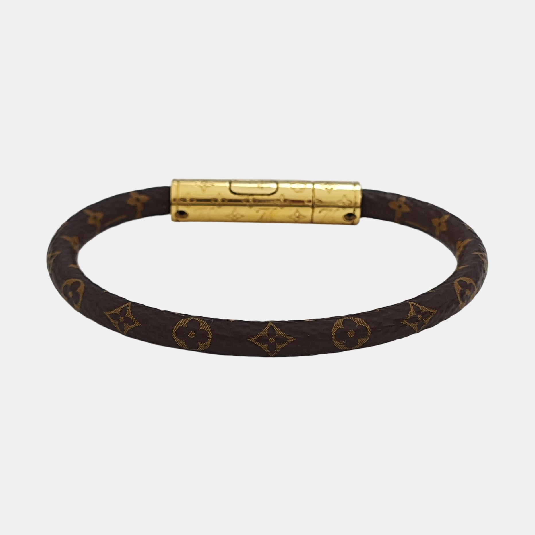 CONFIDENTIEL Metal Brown Bangle