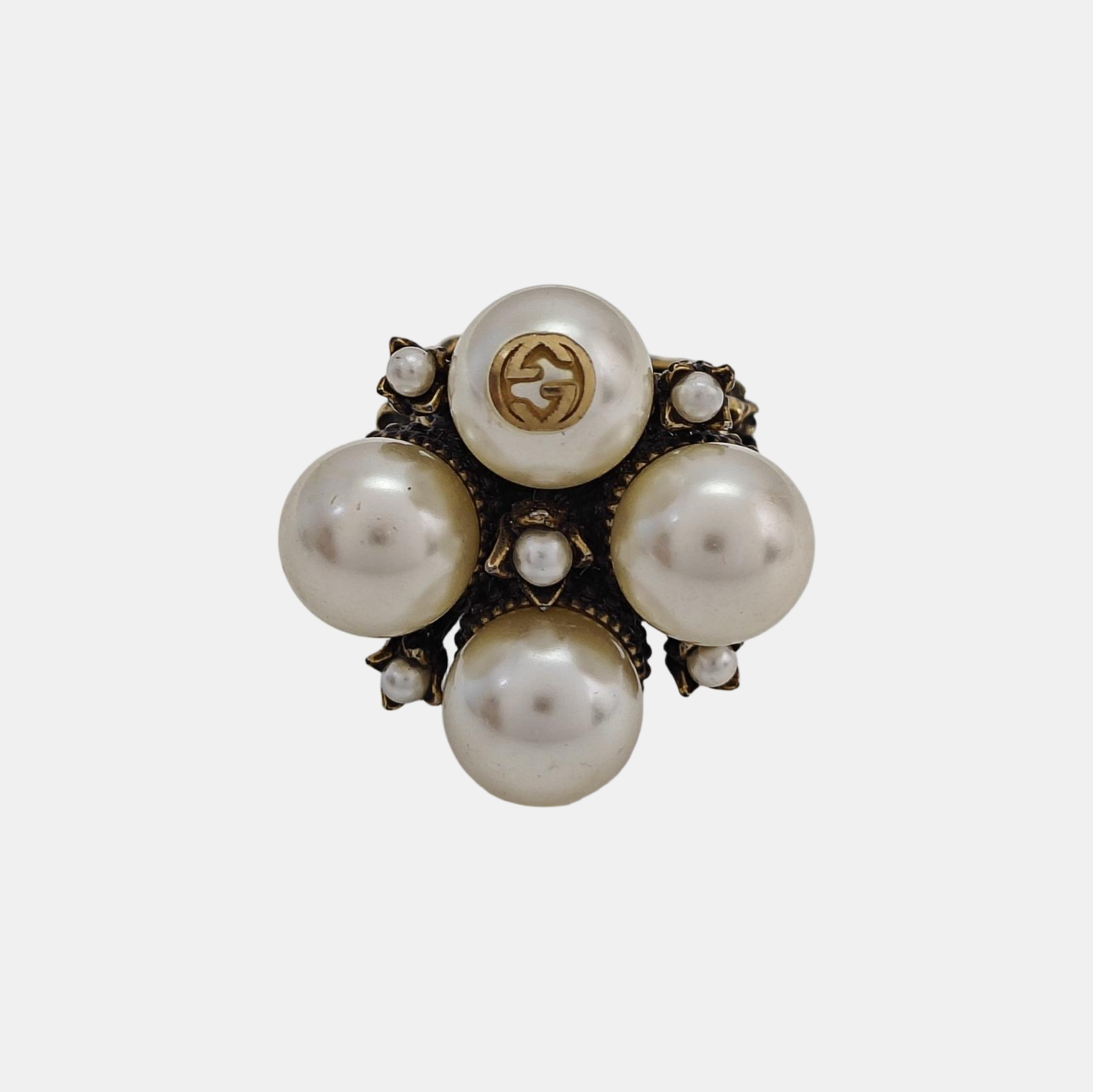 Metal Gold Ring HK 10