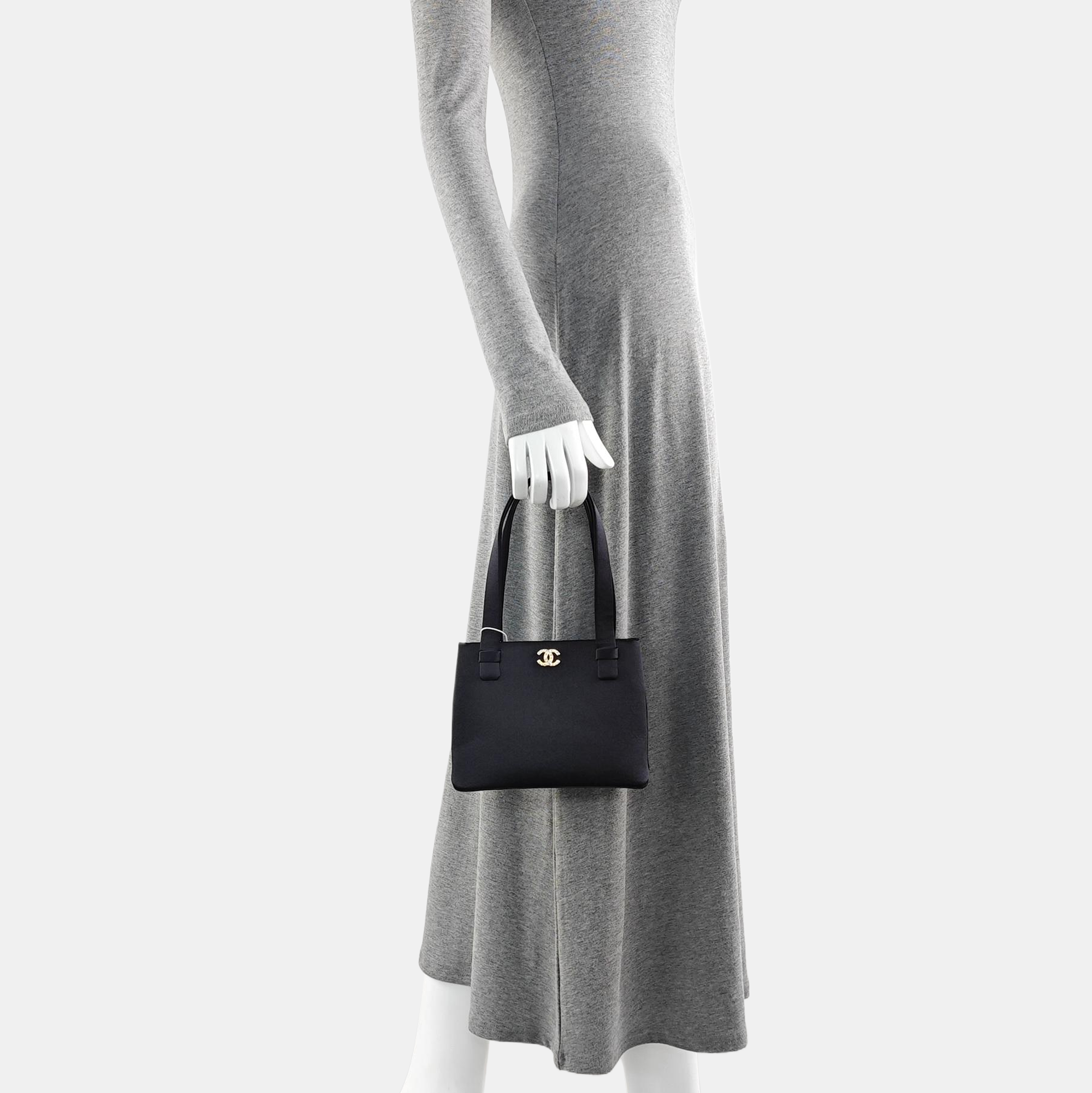 Fabric Tote Bag Black