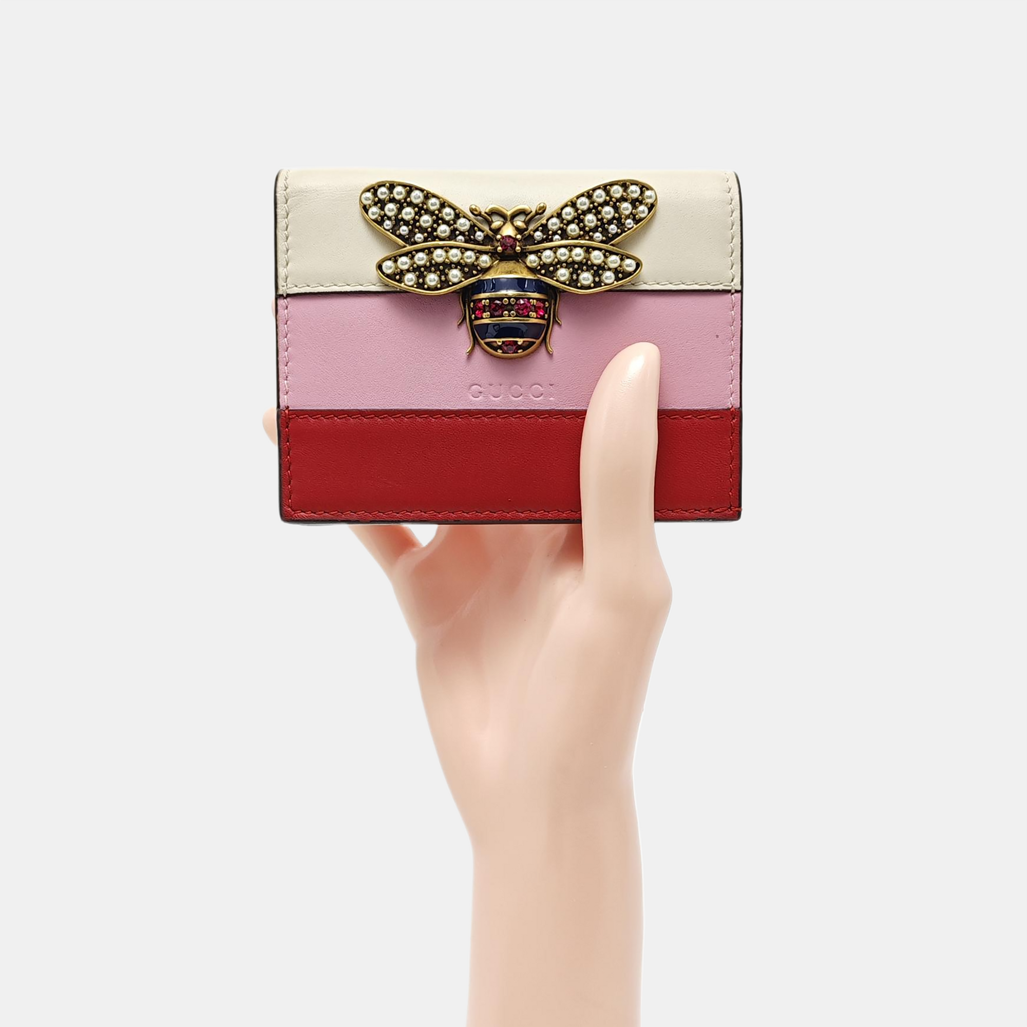 Queen Margaret Calfskin Multicolor Card Holder