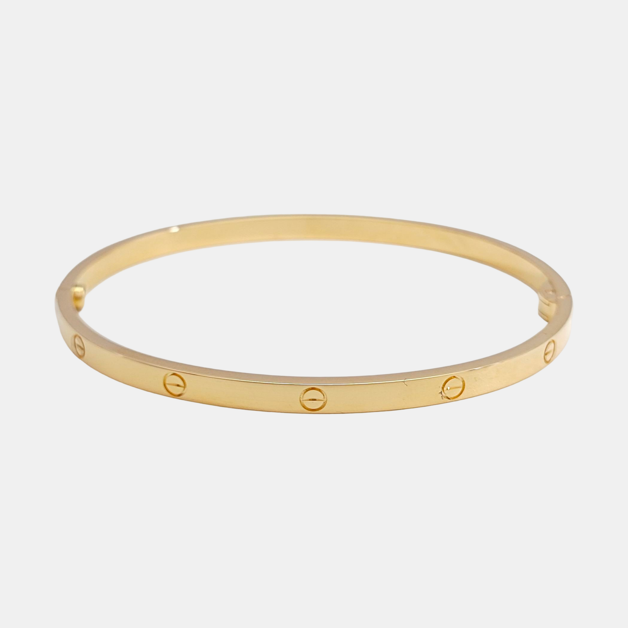 LOVE 18k Gold Bangle